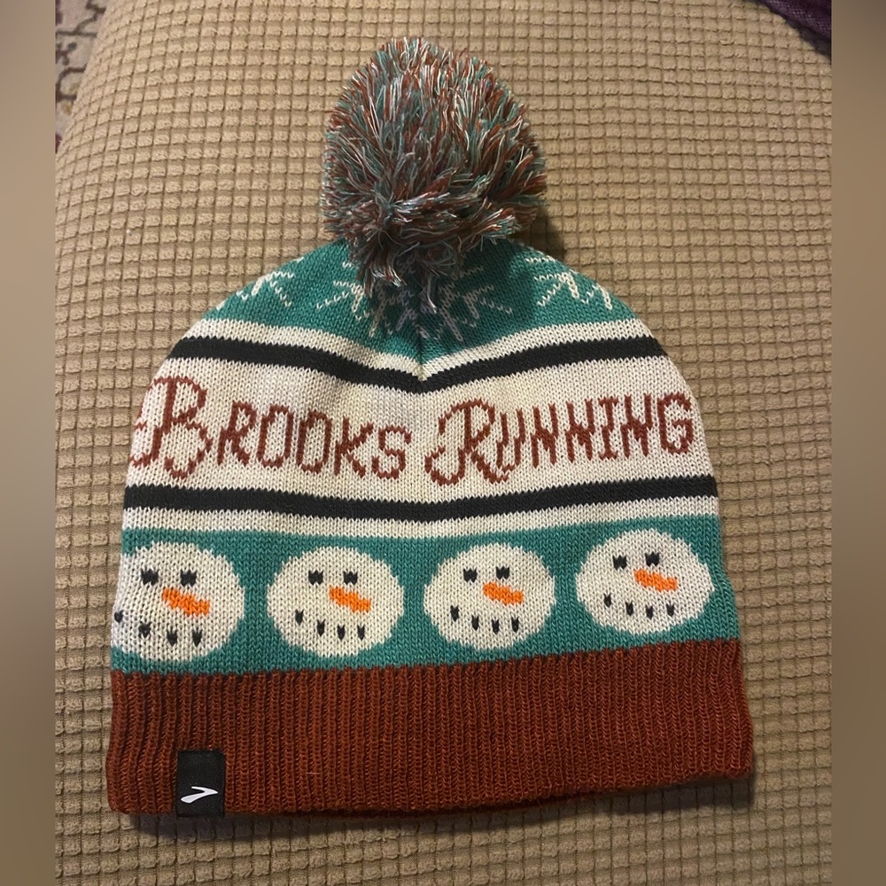 Brooks Running, Snowman, Beanie